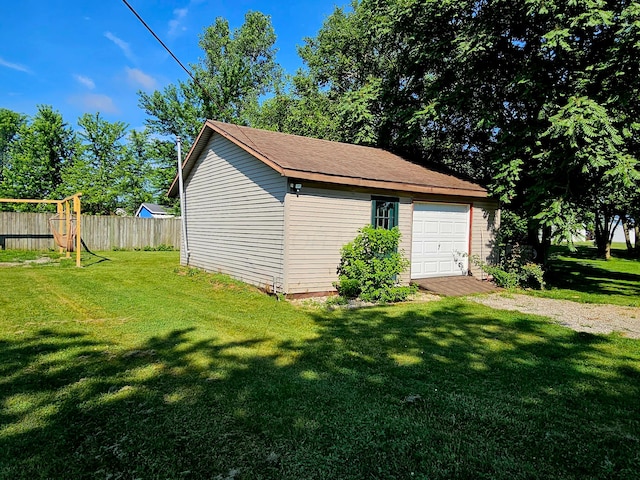 4999 Dickey Rd NE, Bloomingburg, OH 43106 - view of detached garage