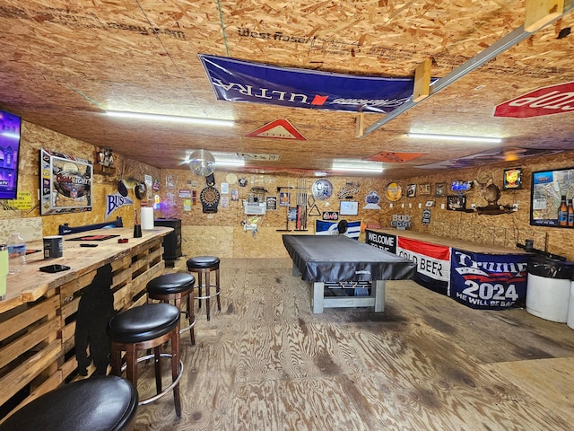 4999 Dickey Rd NE, Bloomingburg, OH 43106 - playroom featuring pool table