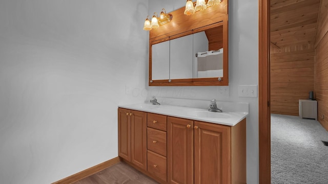 19448 Cr-80, Warsaw, OH 43844 - bathroom with double vanity and baseboards