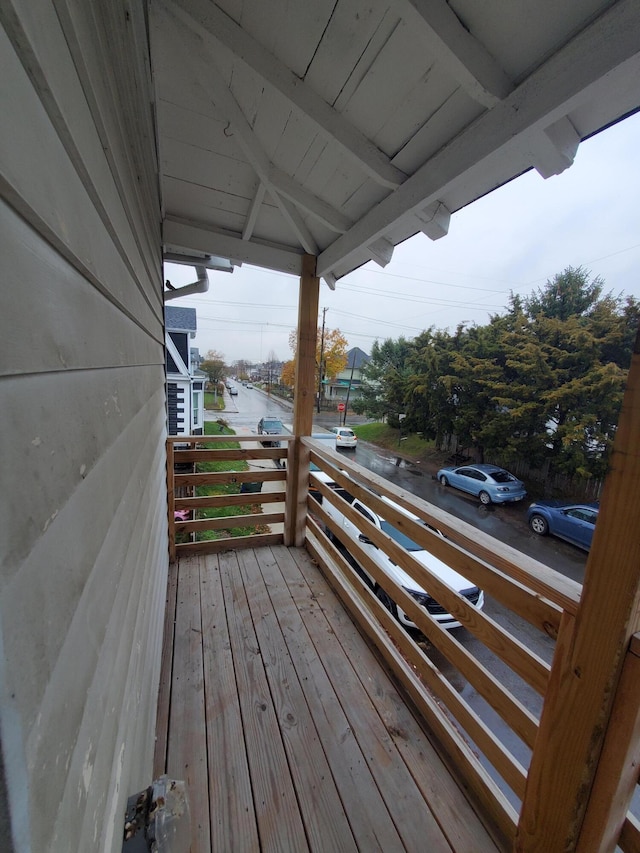 345 Dakota Ave, Columbus, OH 43223 - view of wooden deck