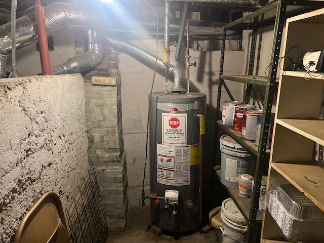 427 John St, Newark, OH 43055 - utilities featuring gas water heater