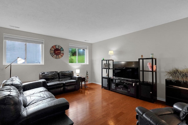 307 Timberland View Dr, Newark, OH 43055 - living room with wood finished floors and baseboards