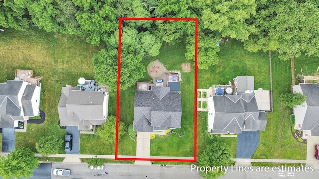 307 Timberland View Dr, Newark, OH 43055 - aerial view of residential area