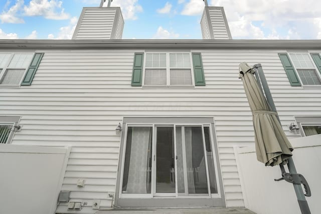 2184 Victoria Park Dr, Columbus, OH 43235 - view of side of home featuring a chimney