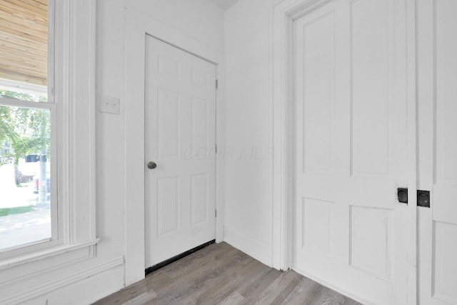 634 Columbus Ave Unit 1, Washington Court House, OH 43160 - doorway to outside featuring light wood-style flooring