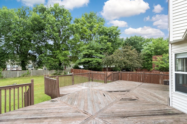 3299 Bellowind Dr, Reynoldsburg, OH 43068 - deck featuring a fenced backyard