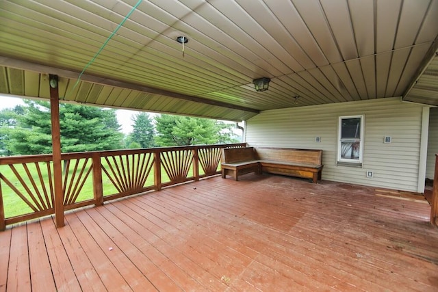 7579 Rangeline Rd, Mount Vernon, OH 43050 - view of deck