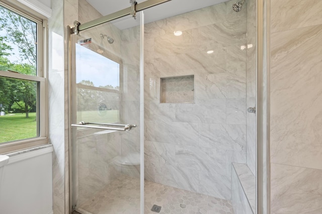 4250 Rutherford Rd, Powell, OH 43065 - bathroom with a stall shower