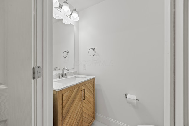 4250 Rutherford Rd, Powell, OH 43065 - bathroom with vanity and toilet