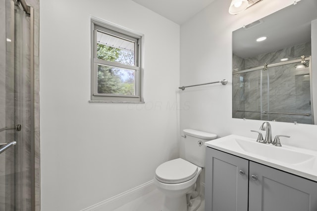 4250 Rutherford Rd, Powell, OH 43065 - full bathroom with a shower stall and vanity