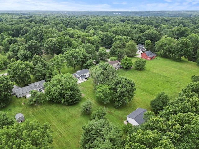 4250 Rutherford Rd, Powell, OH 43065 - drone / aerial view of a forest