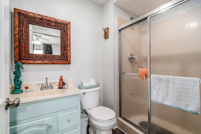 3445 Woodlawn Ave, Grove City, OH 43123 - bathroom featuring vanity and a shower stall