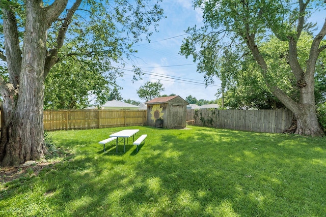 3445 Woodlawn Ave, Grove City, OH 43123 - fenced backyard with a shed