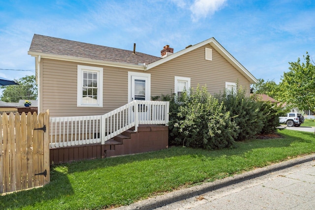 3445 Woodlawn Ave, Grove City, OH 43123 - bungalow-style house featuring a chimney and a shingled roof