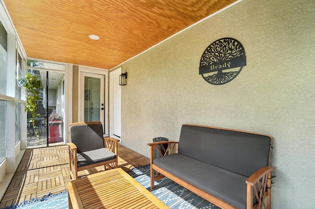 2820 Halstead Rd, Columbus, OH 43221 - sunroom with healthy amount of natural light