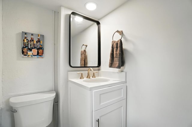 2820 Halstead Rd, Columbus, OH 43221 - half bathroom with toilet and vanity