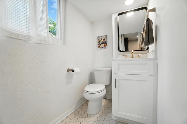 2820 Halstead Rd, Columbus, OH 43221 - bathroom with vanity and tile patterned floors