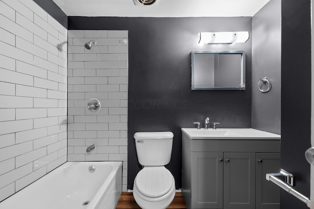 3505 Roswell Dr, Columbus, OH 43227 - bathroom featuring vanity and bathing tub / shower combination