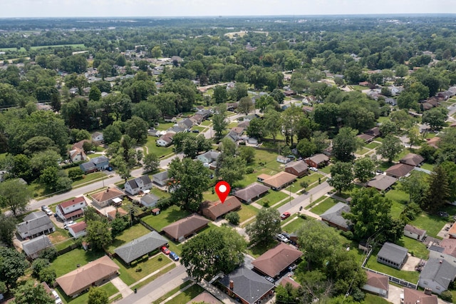 3505 Roswell Dr, Columbus, OH 43227 - aerial overview of property's location with nearby suburban area