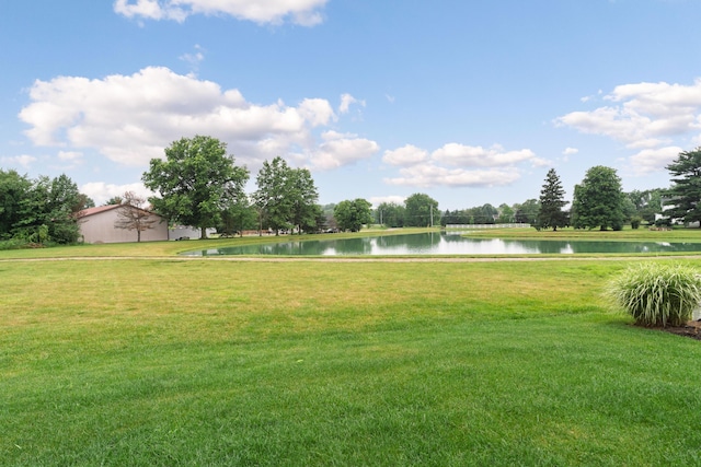 6196 Streamside Dr, Galena, OH 43021 - view of grassy yard featuring a water view