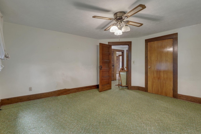6135 Westfall Rd SW, Lancaster, OH 43130 - spare room featuring light carpet and ceiling fan