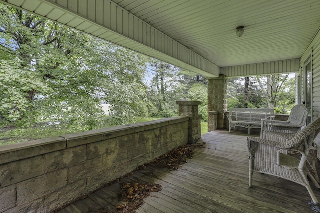 6135 Westfall Rd SW, Lancaster, OH 43130 - view of deck