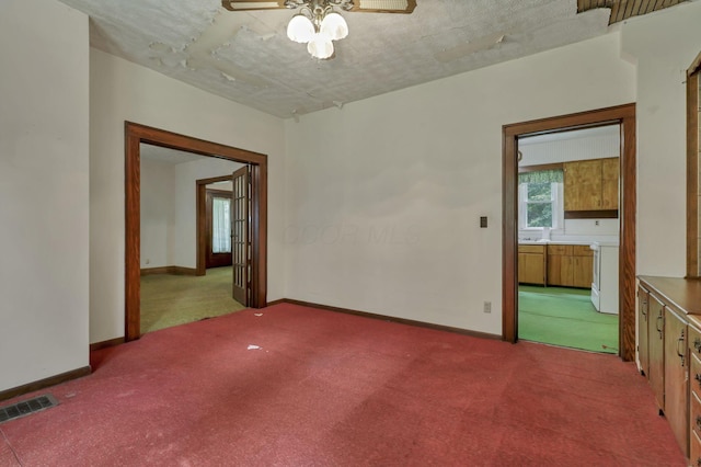 6135 Westfall Rd SW, Lancaster, OH 43130 - carpeted spare room with ceiling fan and baseboards