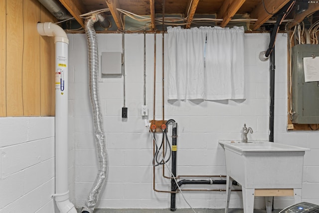 4400 Yellowhammer Dr, Westerville, OH 43081 - unfinished basement featuring electric panel
