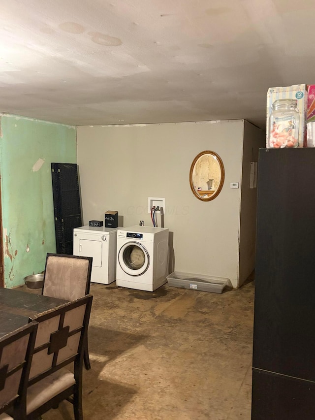 407 Marion St Unit 403, Mcguffey, OH 45859 - washroom featuring washer and clothes dryer