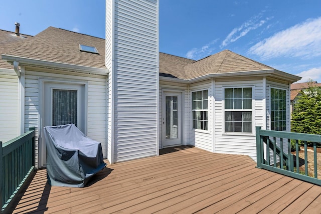 180 Locust Curve Dr, Delaware, OH 43015 - deck featuring area for grilling
