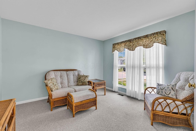 180 Locust Curve Dr, Delaware, OH 43015 - sitting room featuring carpet and baseboards