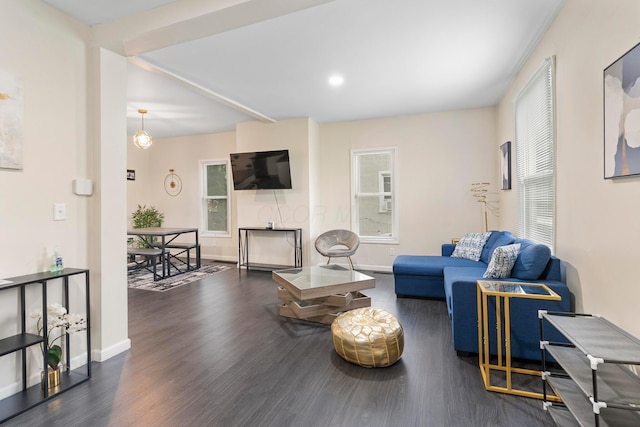 185 S Princeton Ave, Columbus, OH 43223 - living room with wood finished floors and baseboards