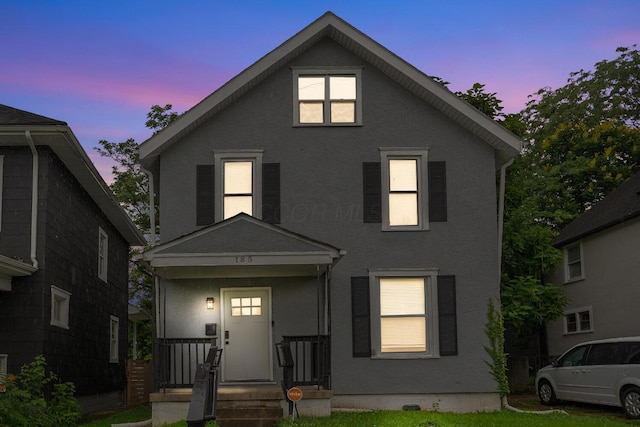 185 S Princeton Ave, Columbus, OH 43223 - view of front of home featuring stucco siding