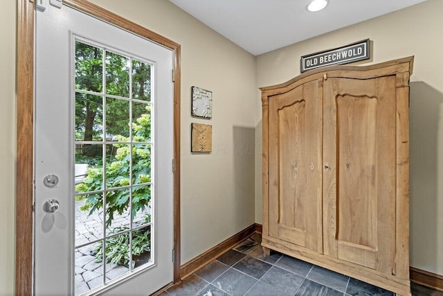 116 W Royal Forest Blvd, Columbus, OH 43214 - doorway featuring baseboards