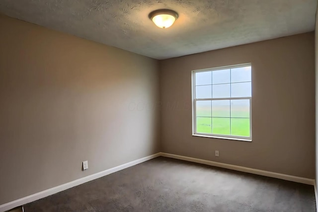 6447 Scioto Farms Rd Unit Se, Washington Court House, OH 43160 - empty room featuring dark carpet and a textured ceiling
