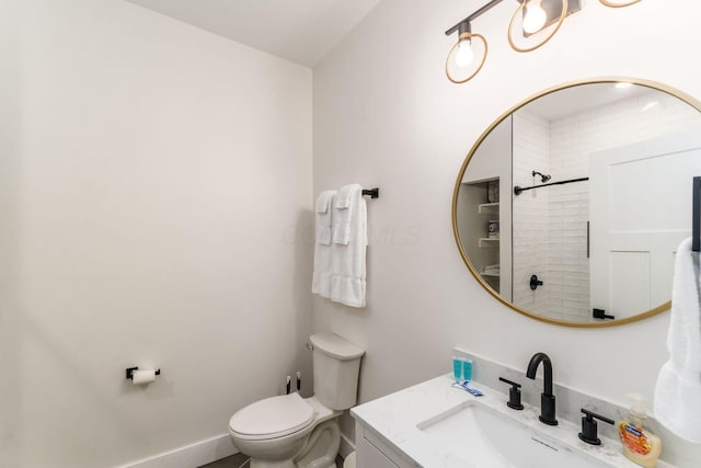 887-891 S 22nd St, Columbus, OH 43206 - full bathroom featuring vanity and tiled shower