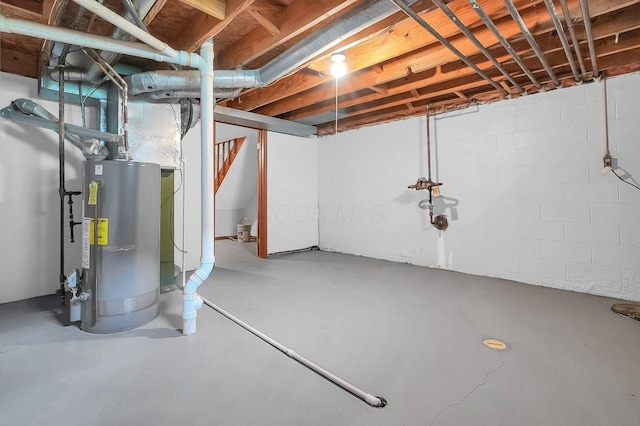 7385-7395 Cimmaron Sta, Columbus, OH 43235 - unfinished below grade area featuring water heater
