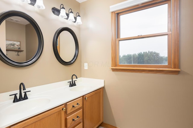 11578 Duncan Plains Rd NW, Johnstown, OH 43031 - full bathroom with double vanity