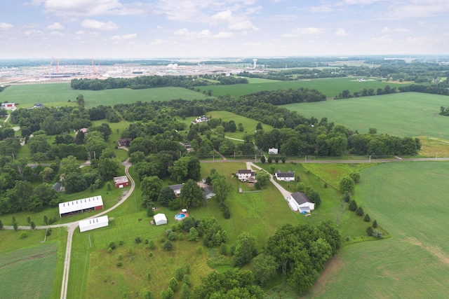 11578 Duncan Plains Rd NW, Johnstown, OH 43031 - aerial view of property and surrounding area with rural landscape
