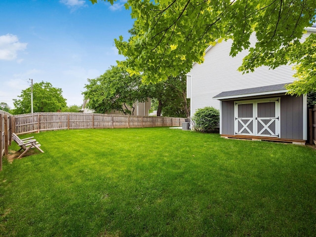 3552 Smiley Rd, Hilliard, OH 43026 - fenced backyard with a storage shed