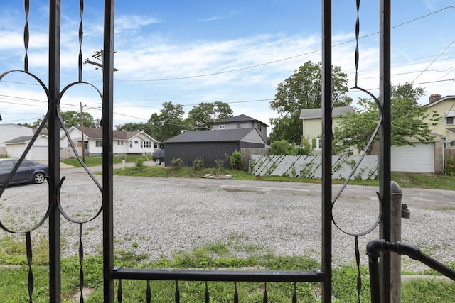 635-641 Racine Ave, Columbus, OH 43204 - view of dirt / gravel road featuring a residential view