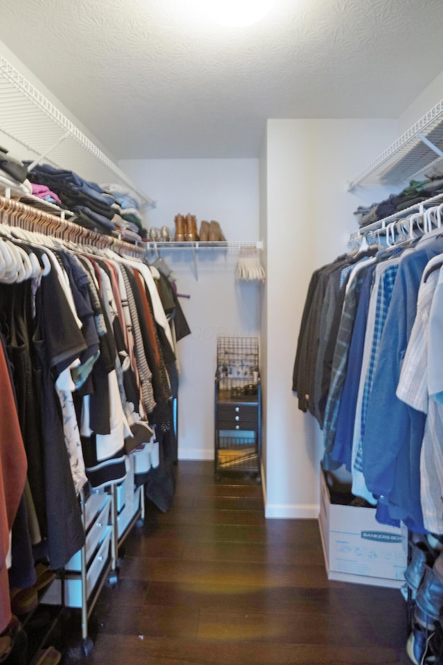 5928 Treven Way, Westerville, OH 43081 - walk in closet featuring wood finished floors
