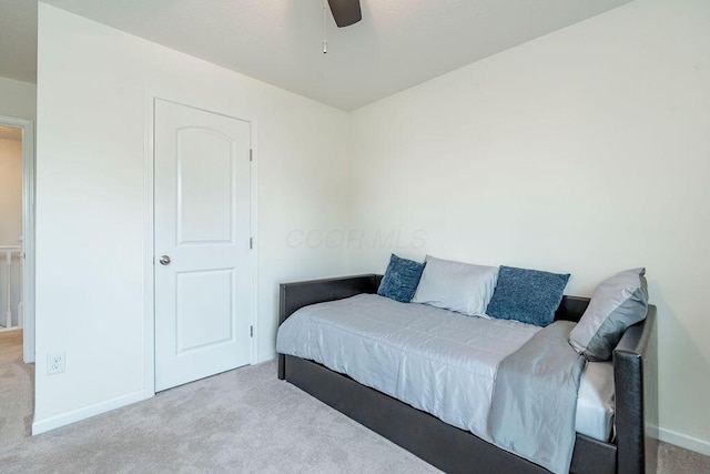 123 Schellinger St, Delaware, OH 43015 - bedroom featuring carpet and a ceiling fan