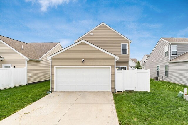 2020 Edison St, Newark, OH 43055 - view of front of home with concrete driveway and an attached garage
