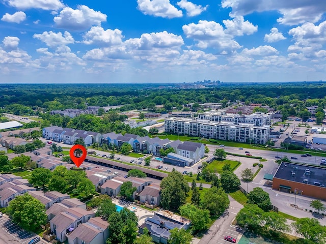 1080 Merrimar Cir S Unit E, Columbus, OH 43220 - drone / aerial view