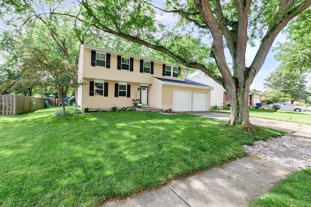 8711 Blessing Dr, Powell, OH 43065 - view of front of property with driveway and a garage