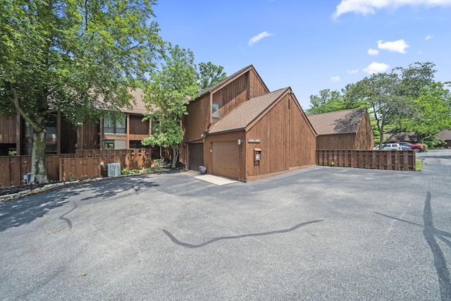 4968 Wintersong Ln Unit 10, Westerville, OH 43081 - exterior space with driveway and an attached garage