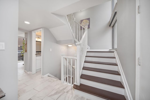 4968 Wintersong Ln Unit 10, Westerville, OH 43081 - staircase with recessed lighting