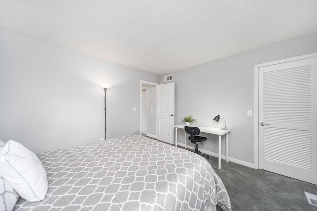 4968 Wintersong Ln Unit 10, Westerville, OH 43081 - carpeted bedroom with baseboards and a textured ceiling
