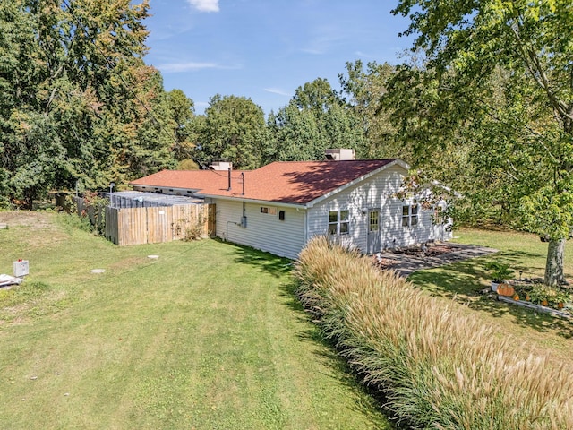 4250 Herr Fieldhouse Rd, Southington, OH 44470 - back of property